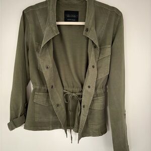 Madewell Khaki Utility Jacket
